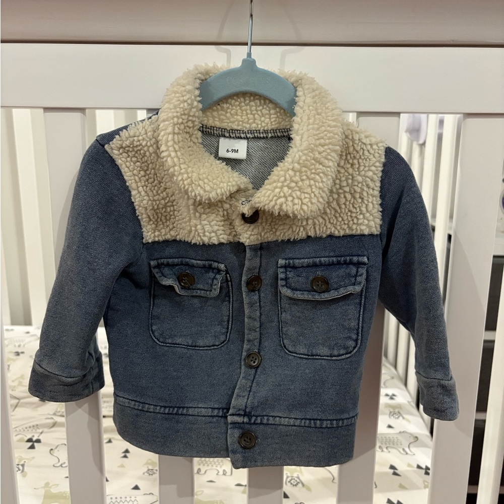Jacket blue jeans 6-9m